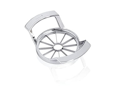 Leifheit Apple Slicer ProLine Series, apple cutter with stainless steel blades, divides into 12 equal pieces and cores, fruit cutter, easy to clean, apple corer, silver on sale